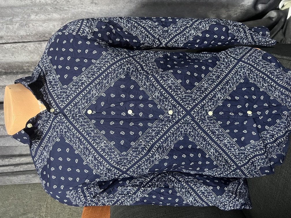 Très belle chemise habillée Zara Man bleu foncé taille S