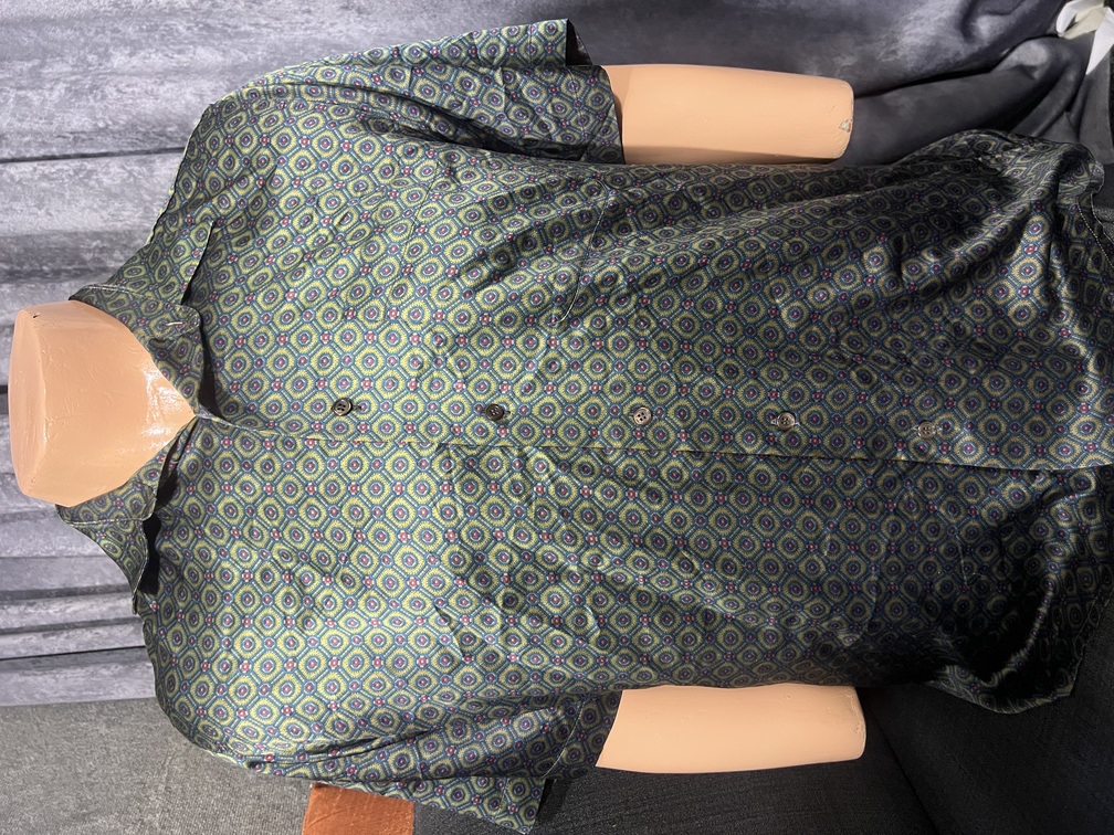 Chemise homme à manches courtes de taille L