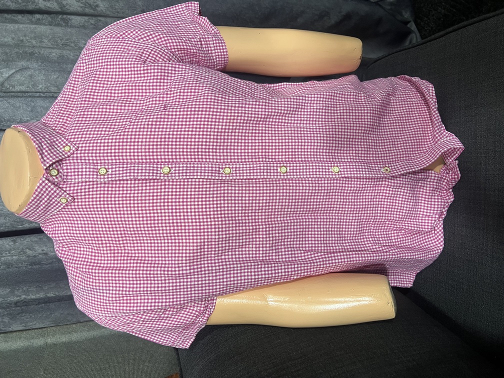 magnifique chemise à manches courtes de taille M